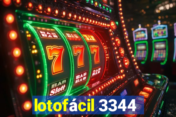 lotofácil 3344